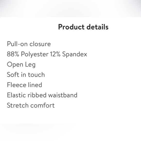 32° heat black fleece sweatpants - Picture 6 of 6